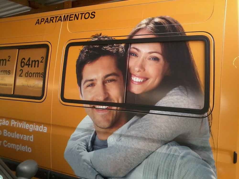 Adesivagem para Comunicação Visual na Vila Esperança - Envelopamento de ônibus