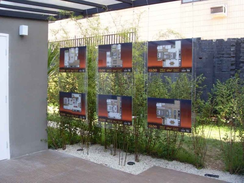 Decoração de Estande para Feira no Aeroporto - Cavalete para Stand de Vendas