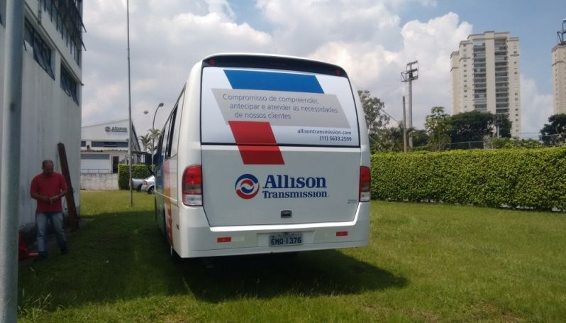 Envelopamento de ônibus Preço na Vila Sônia - Adesivagem para Comunicação Visual