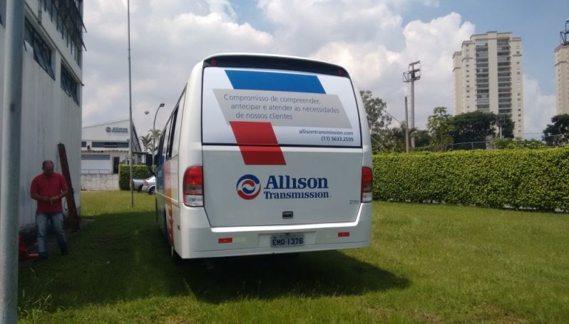 Envelopamento de ônibus Preço em Lençóis Paulista - Envelopamento Personalizado