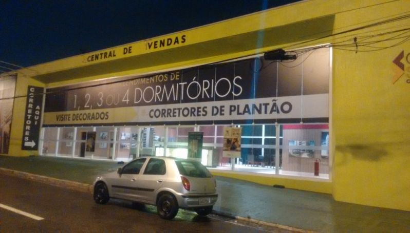 Fachada Adesivada no Socorro - Placa de Acrílico para Fachada