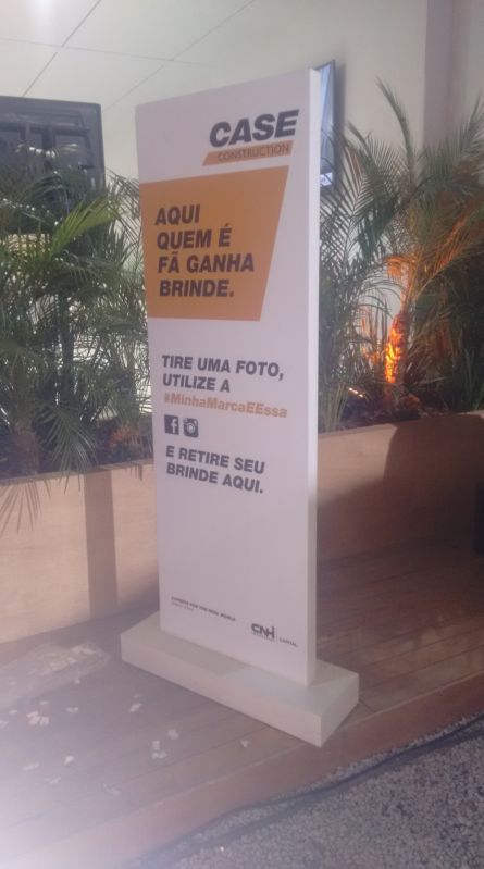 Painel de Acrílico para Fachada no Jardim Bonfiglioli - Letra Caixa para Fachada