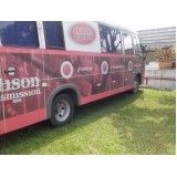 envelopamento para ônibus em Poá