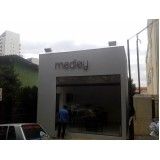 fachada em acrílico em Mogi Guaçu