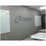 letras caixa com led em Sumaré