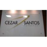 letras caixa para vitrine preço em Iguape