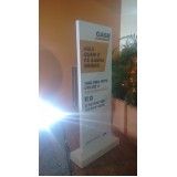 placas para merchandising em Araras
