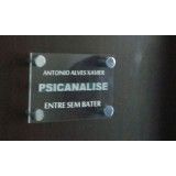 quanto custa placas de sinalização em Engenheiro Goulart